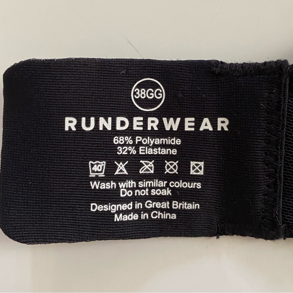 NWT RUNDERWEAR Power Running Bra - Picture 7 of 14